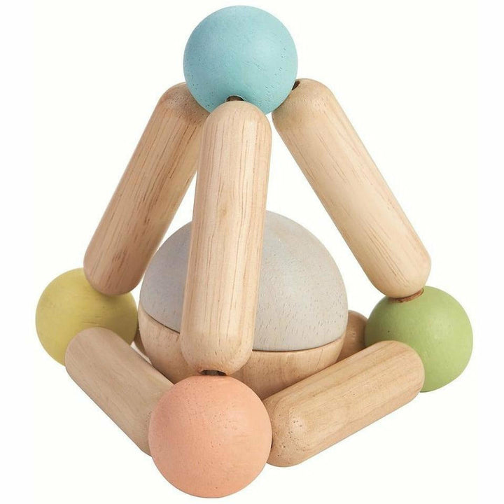Plan Toys Triangle Clutching Toy - Pastel Baby Toys Plan Toys   