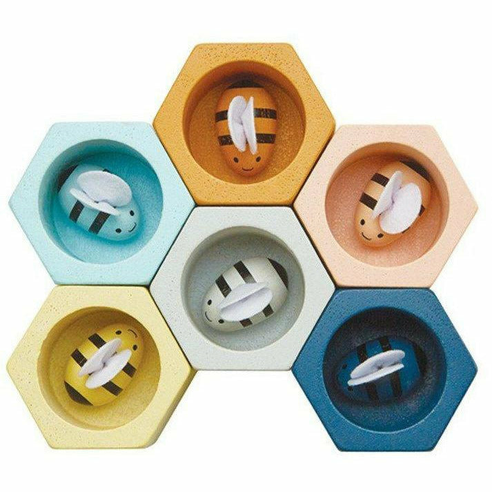 Plan toys bee hives top