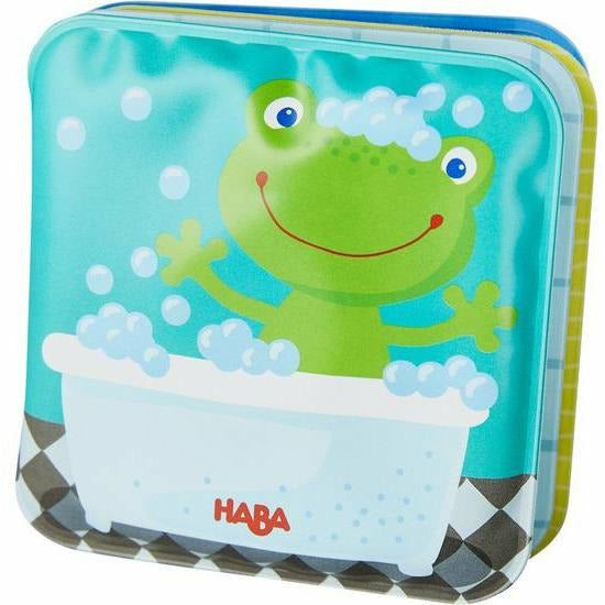Haba Mini Bath-Time Book Bath Time Haba Fritz The Frog  
