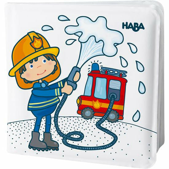 Haba Magic Bath-Time Book Bath Time Haba Fire Brigade  