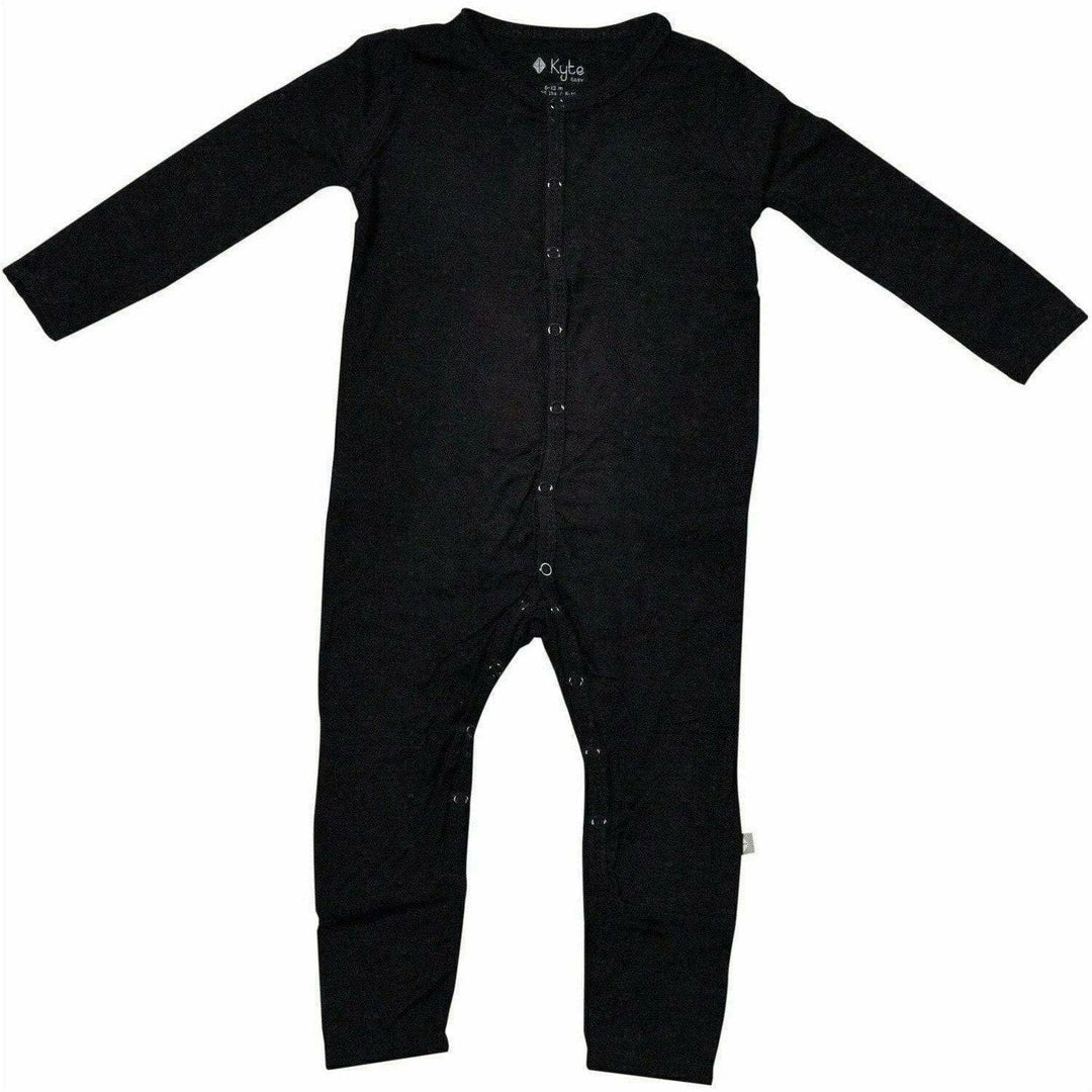 Kyte Baby Solid Snap Romper- 3/6 Months Romper Kyte Baby 3-6M Midnight 