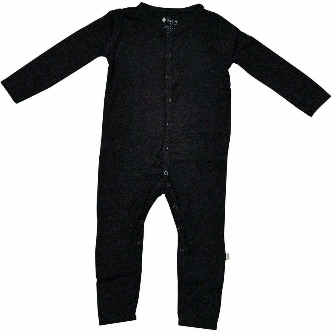 Kyte Baby Solid Snap Romper- 6/12 Months Romper Kyte Baby 6-12M Midnight 