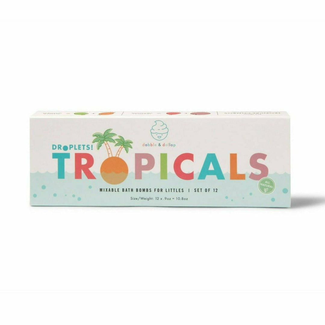 Dabble & Dollop Natural Bath Bombs Tropical Natural Toiletries Dabble & Dollop   