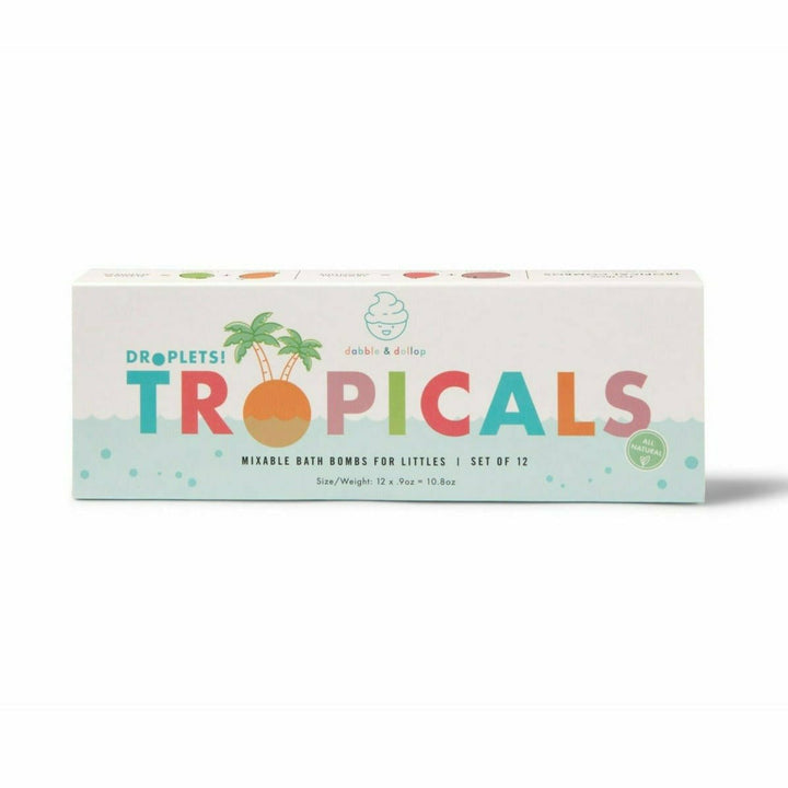 Dabble & Dollop Natural Bath Bombs Tropical Natural Toiletries Dabble & Dollop   