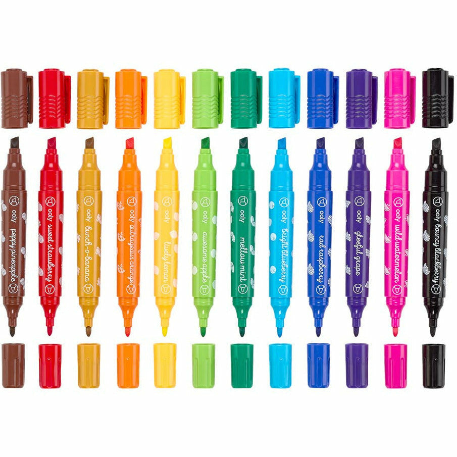 Ooly Switch-eroo Color Changing Markers Set of 24