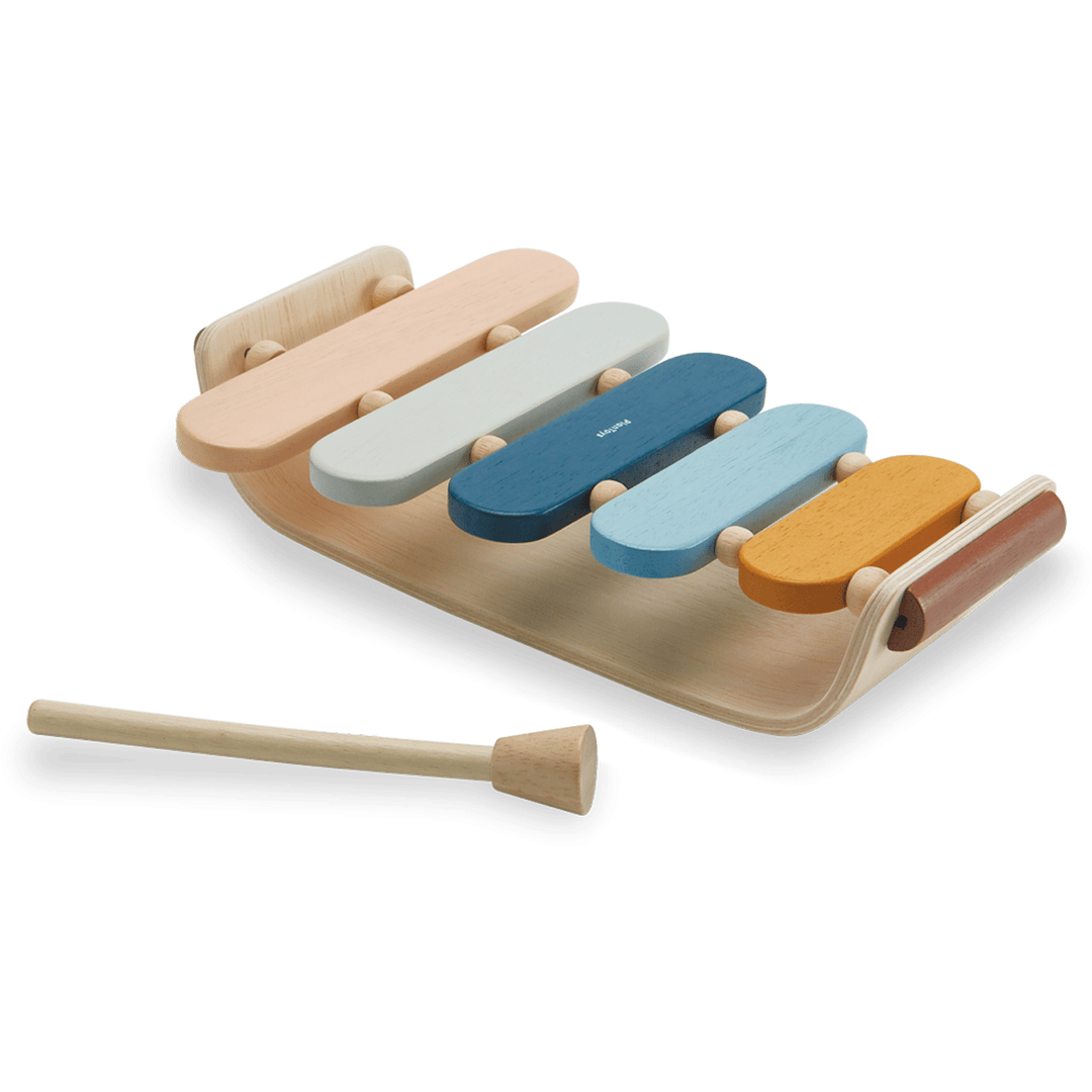 Plan Toys Oval Xylophone - Orchard Series Musical Plan Toys   