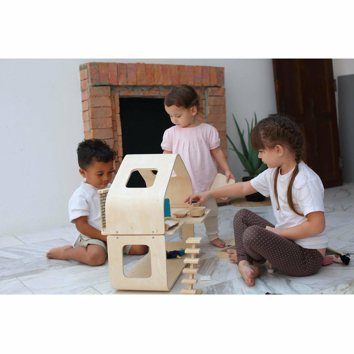 Plan Toys Contemporary Dollhouse Dollhouses and Access. Plan Toys   