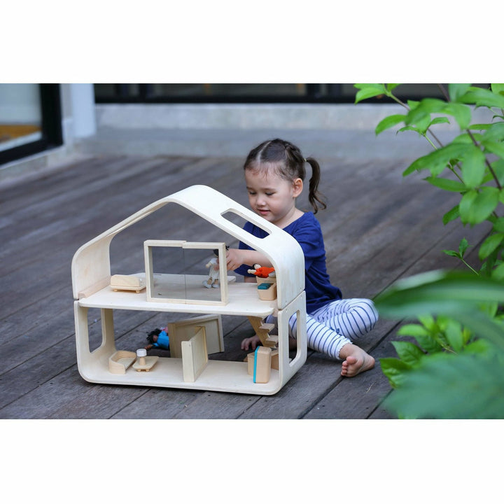 Plan Toys Contemporary Dollhouse Dollhouses and Access. Plan Toys   