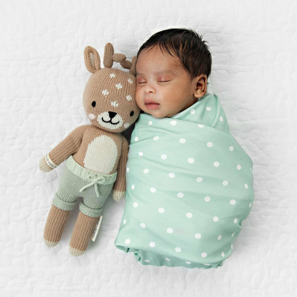 Cuddle Kind Elliott The Fawn The Natural Baby Company
