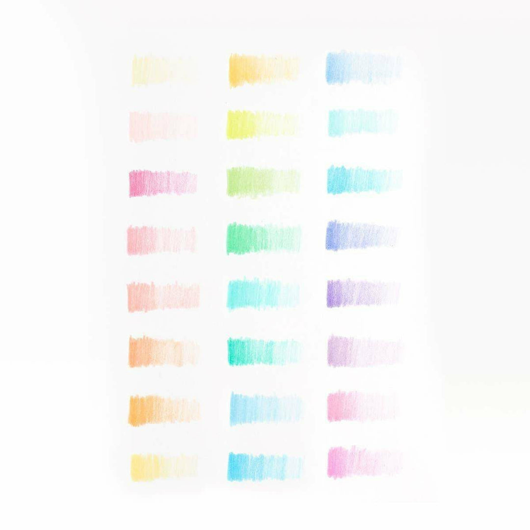 Ooly Pastel Hues Colored Pencils (Set of 12)