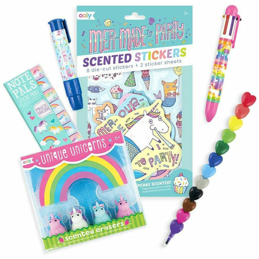Ooly Unicorns & Mermaids Happy Pack Pencils Ooly   