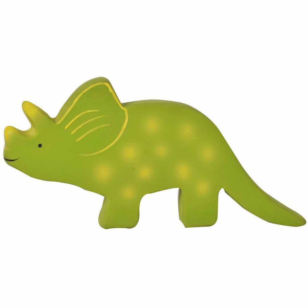 Tikiri Baby Baby Triceratops Rubber Toy Pacifiers and Teething Tikiri   