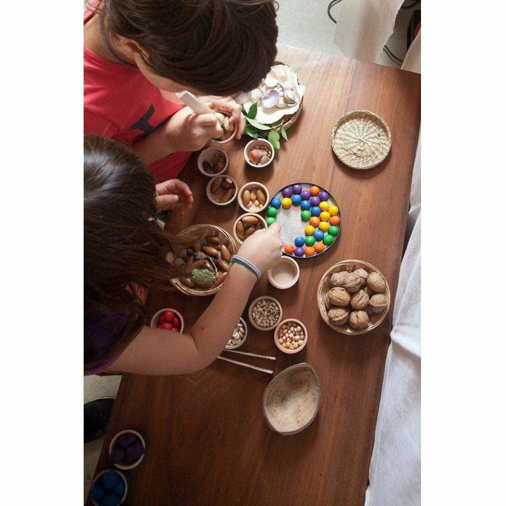 Grapat Bowls & Marbles Sorting Game Wooden Toys Grapat   
