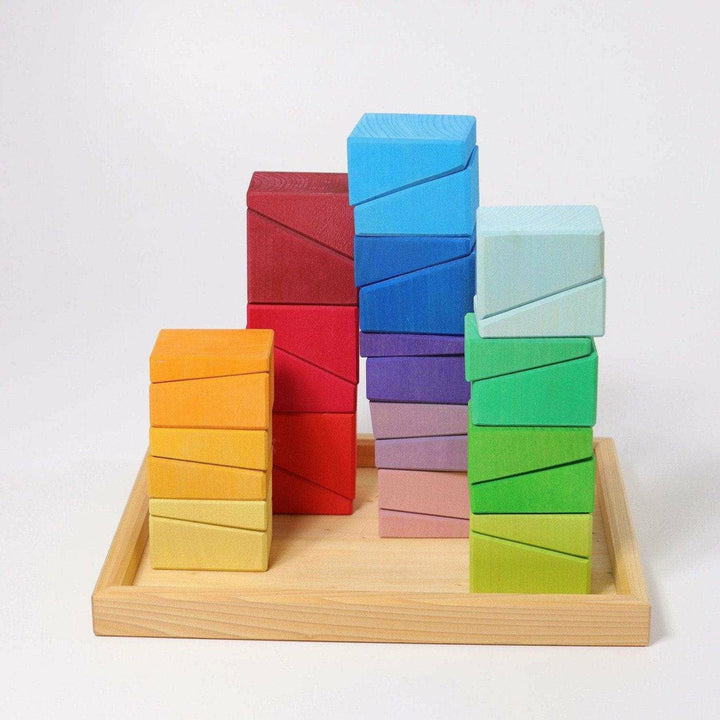 Grimm's Sloping Blocks Wooden Toys Grimm's   