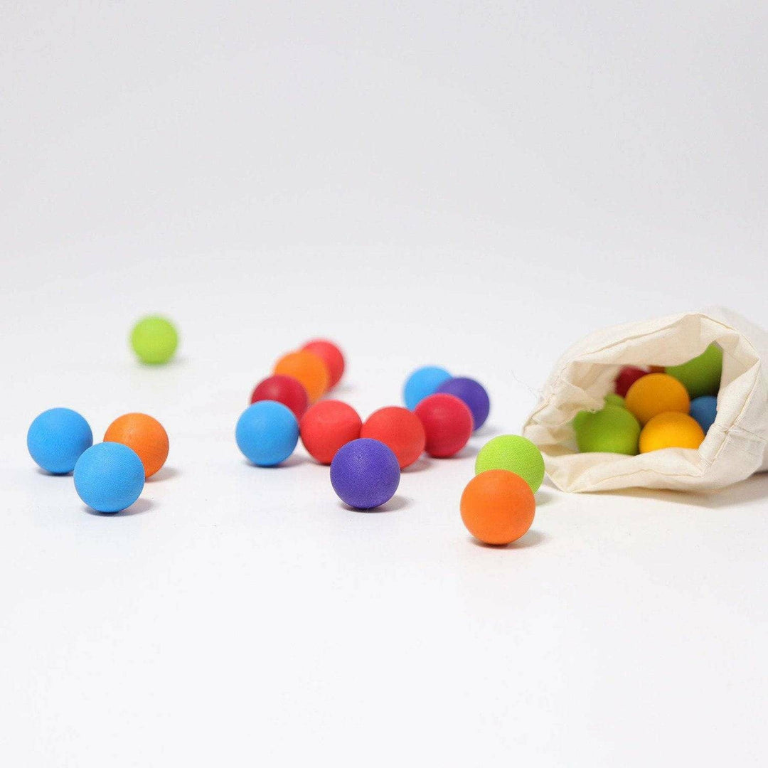 Grimm's Small Wooden Marbles Wooden Toys Grimm's   