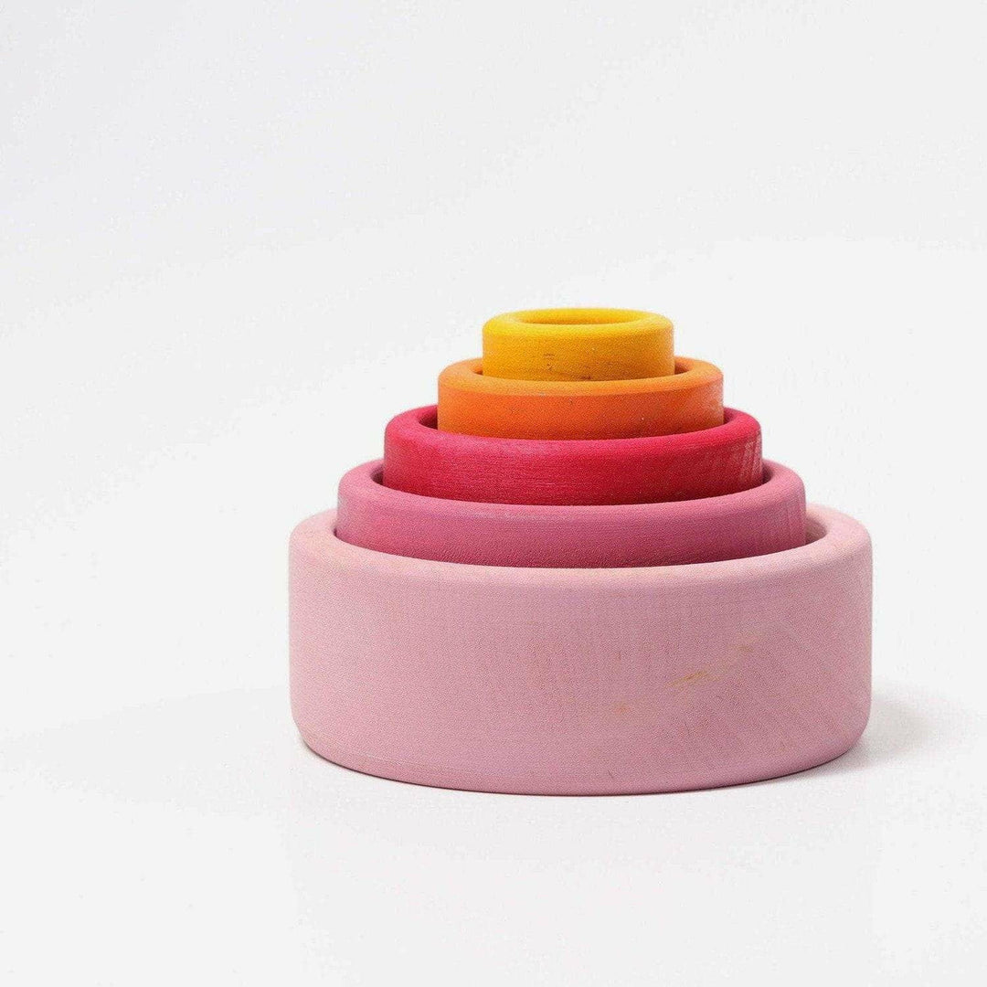 Grimm's Set of Bowls - Lollipop Wooden Toys Grimm's   