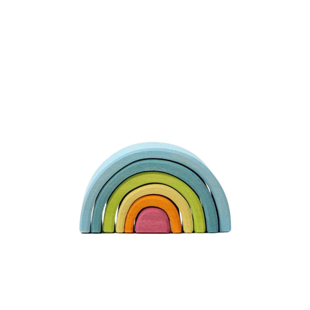 Grimm's Small Rainbow Pastel Wooden Toys Grimm's   