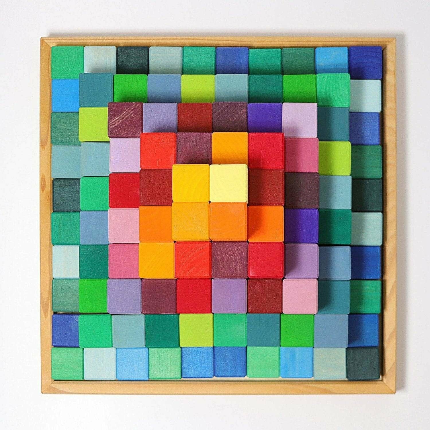Grimm's Large Stepped Pyramid | The Natural Baby Company