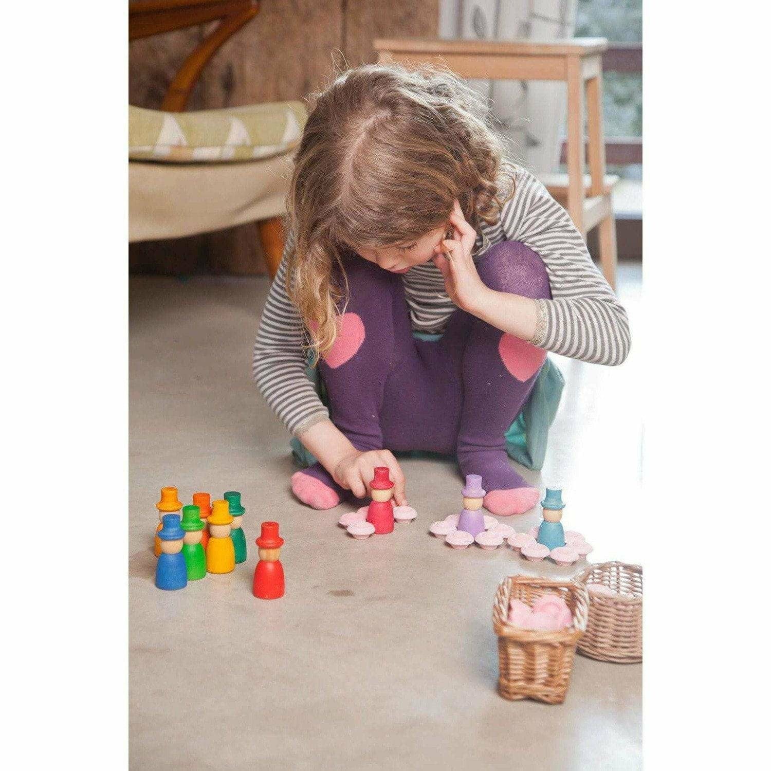 Grapat Wizards - Wooden Magical Figures Play Set – The Natural