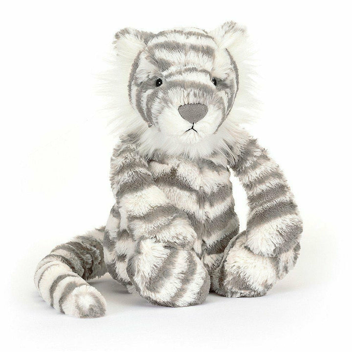 Bashful Snow Tiger Medium Jungle Jellycat   