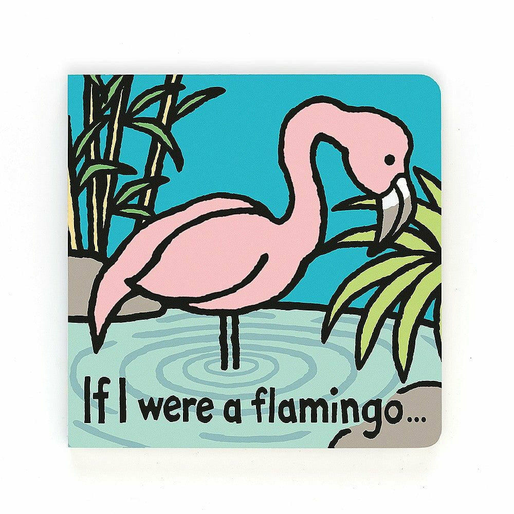 Jellycat  If I Were A Flamingo Book Books Jellycat   