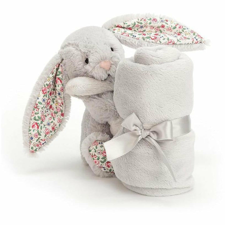 Jellycat Blossom Silver Bunny Soother Baby Jellycat Jellycat