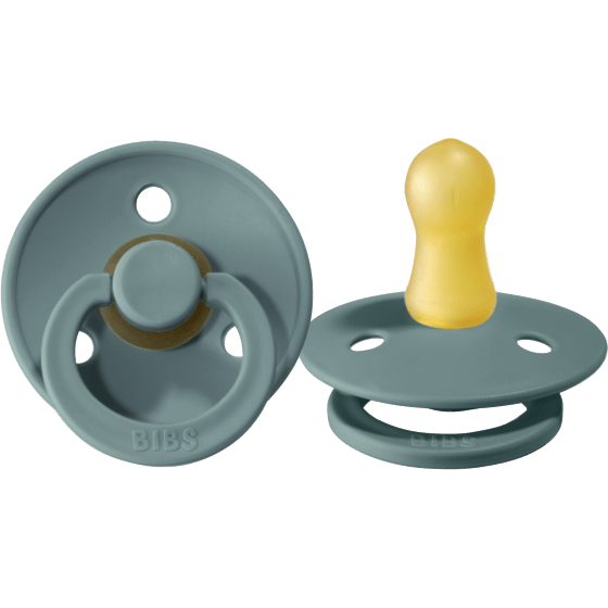 BIBS USA- Natural Rubber Pacifier 2 Pack - Island Sea Pacifiers and Teething BIBS USA   