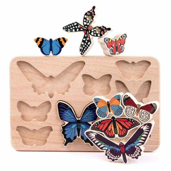 Bajo World of Butterflies Puzzle Wooden Toys Bajo   