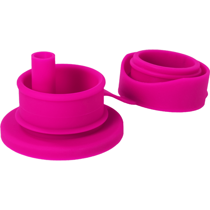 Pura Big Mouth Silicone Sport Straw Bottles & Sippies Pura Stainless Pink  