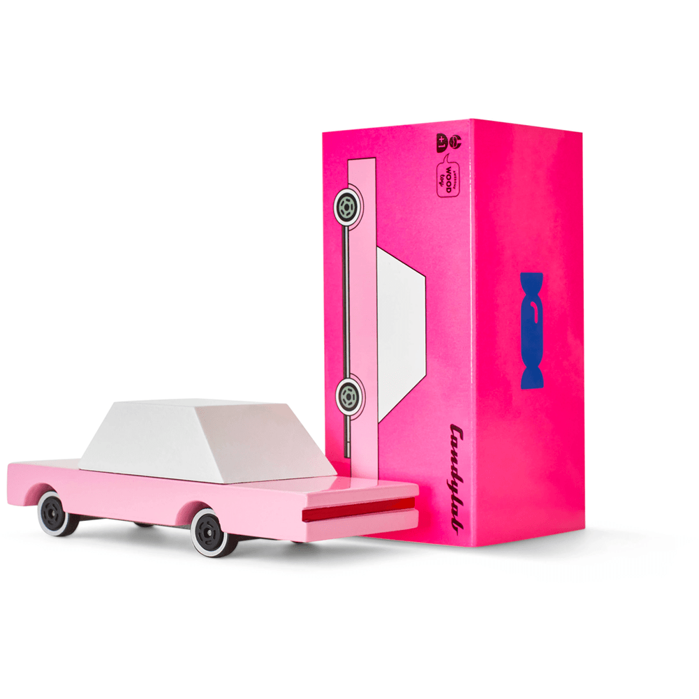 Candylab Candycar- Pink Sedan Vehicles Candylab   
