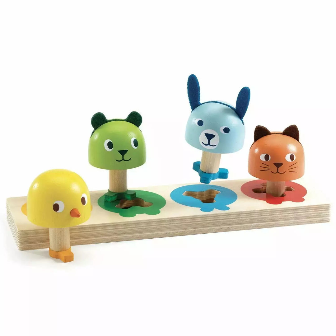 Tapatou Chicken Wooden Tapping Toy