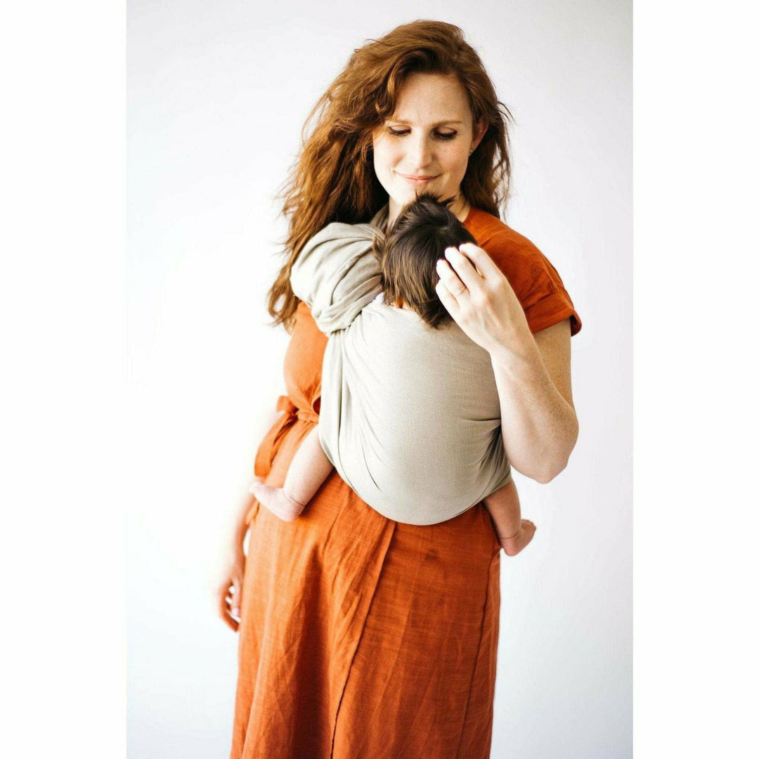 Kyte Linen Ring Sling Baby Carriers Kyte Baby Driftwood  