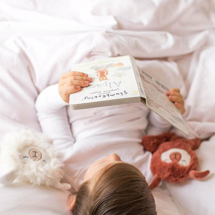 Slumberkins Copper Alpaca Snuggler - Stress Relief Plush Toys Slumberkins   
