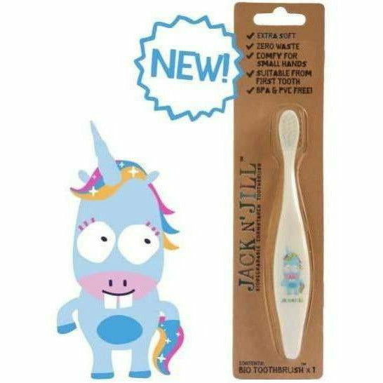 Jack N' Jill Bio Toothbrush - Unicorn Natural Toiletries Jack N' Jill   