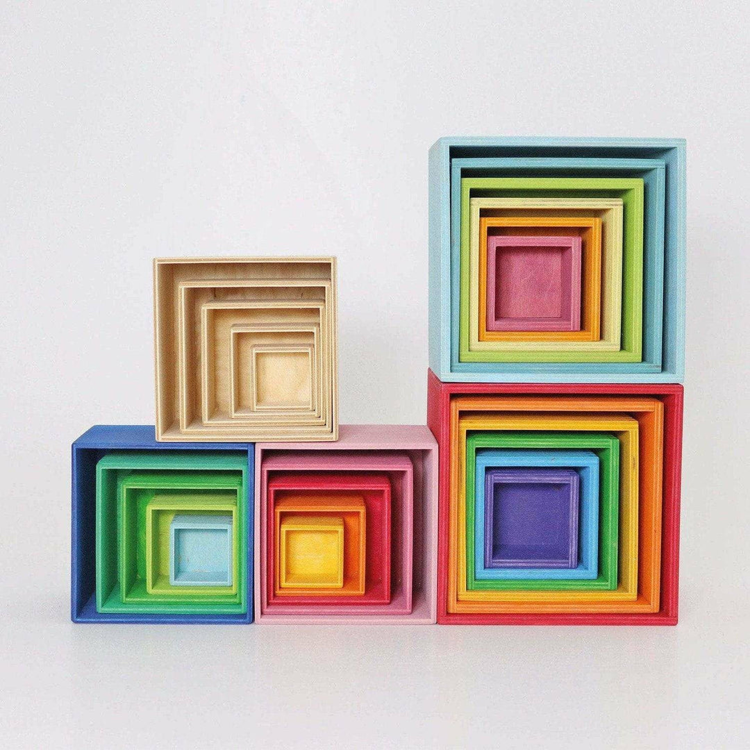 Grimm's Small Set of Boxes - Lollipop Wooden Toys Grimm's   