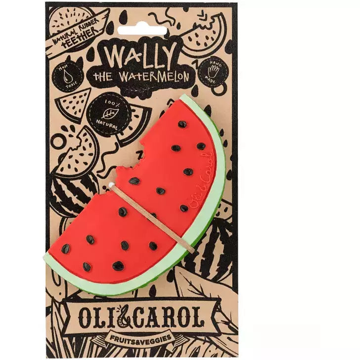 Oli & Carol - Wally the Watermelon Pacifiers and Teething Oli & Carol   