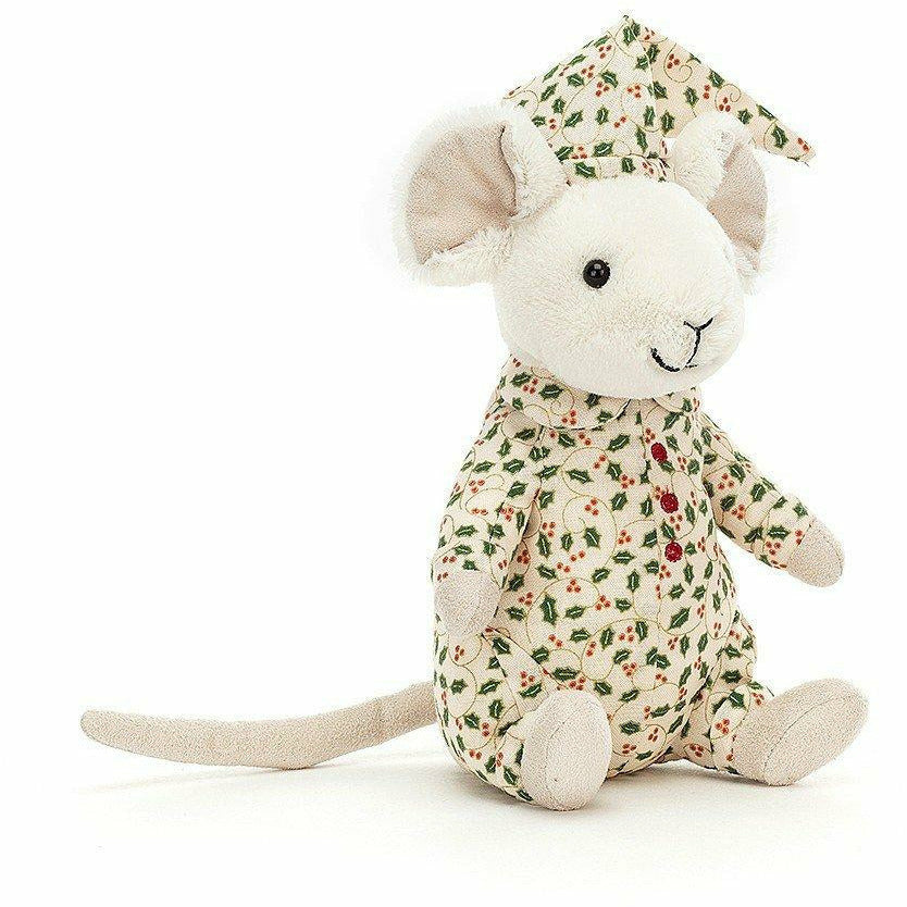 Jellycat Merry Mouse Bedtime Holiday Jellycat   