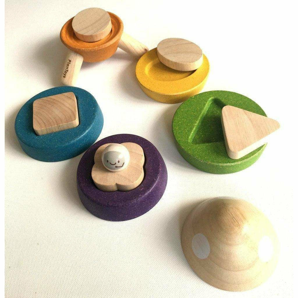 Plan Toys Stacking Rocket The Natural Baby Company