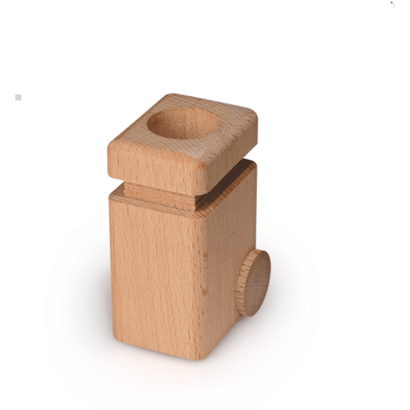 Fagus Garbage Cans Natural Wooden Toys Fagus   