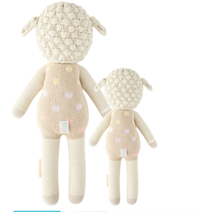 Cuddle + Kind Lucy The Lamb Pastel 13" Dolls Cuddle + Kind