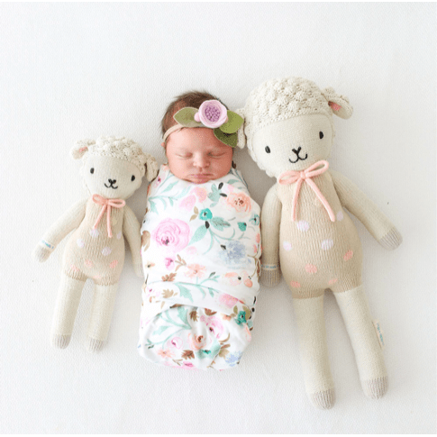 Cuddle + Kind Lucy The Lamb Pastel 13" Dolls Cuddle + Kind