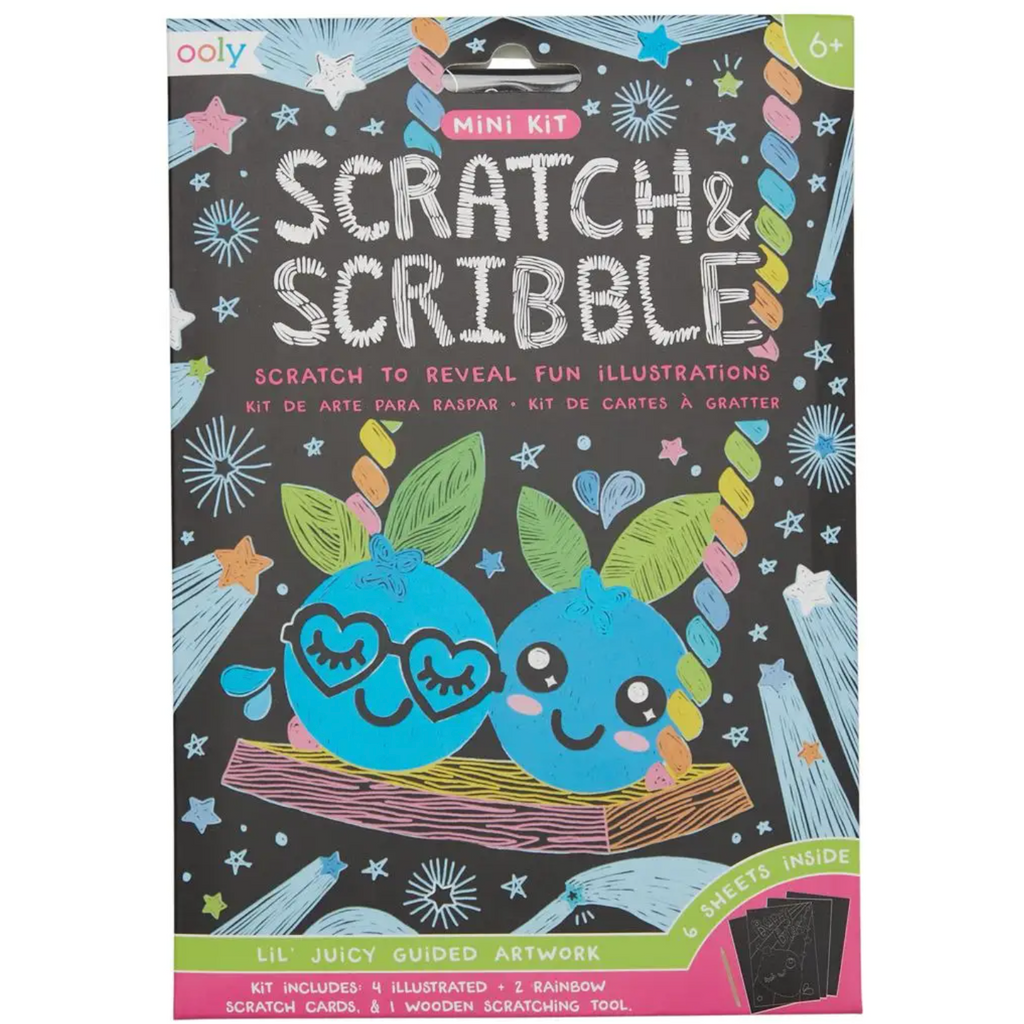 新品　revel MINI ITALY SCRATCH AJISAI Buy Ooly Scratch & Scribble Art Kit – Lil Juicy Fun – The Natural
