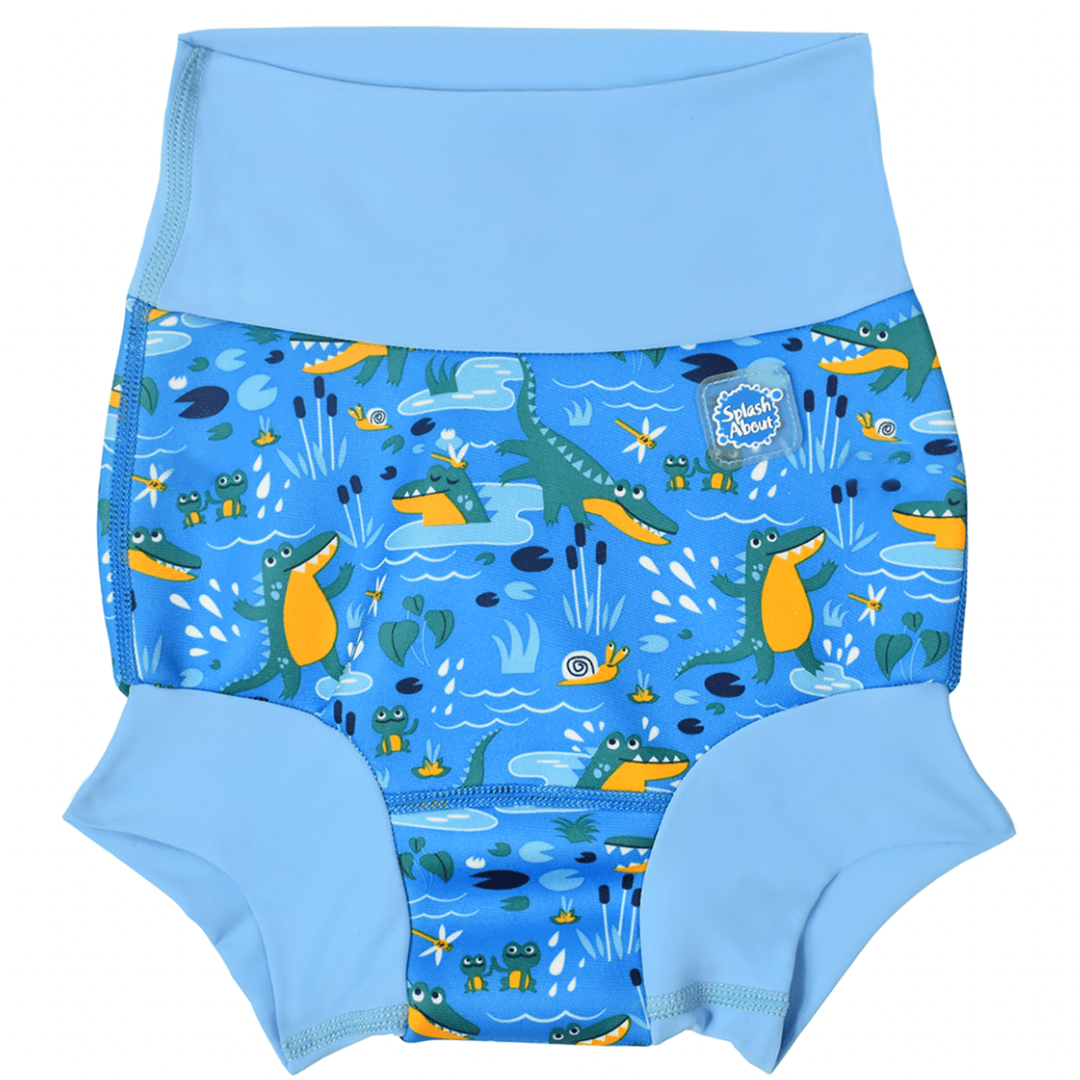 Splash About Happy Nappy Swim Diaper Swim Diapers & Potty Learning Splash About 0-3 Months Crocodile Swamp 