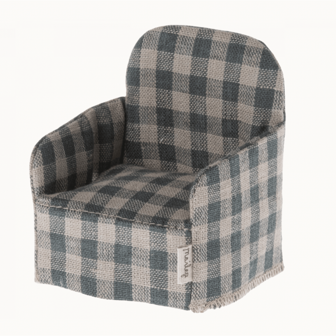 Maileg Chair Mouse- Green Dollhouses and Access. Maileg   