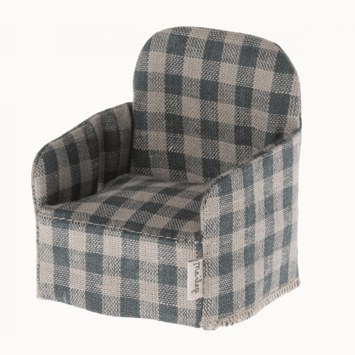 Maileg Chair Mouse- Green Dollhouses and Access. Maileg   