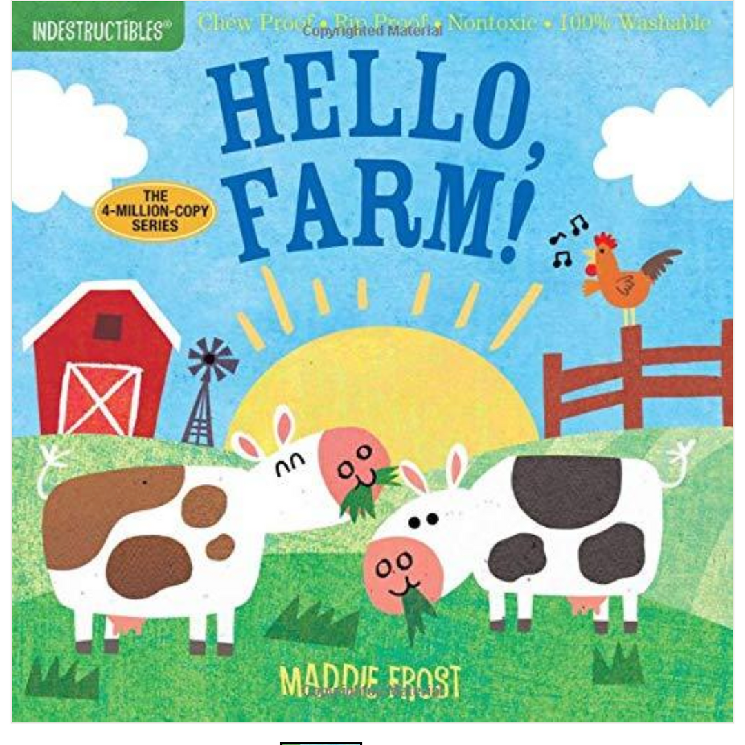 Indestructible Books- Hello, Farm! Books Indestructibles Books   