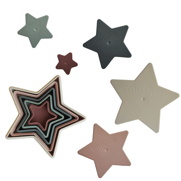Mushie Nesting Stars Baby Toys Mushie Original