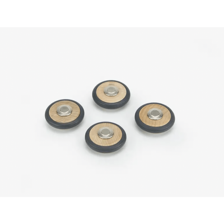 Tegu Wheels Four Pack Wooden Toys Tegu   