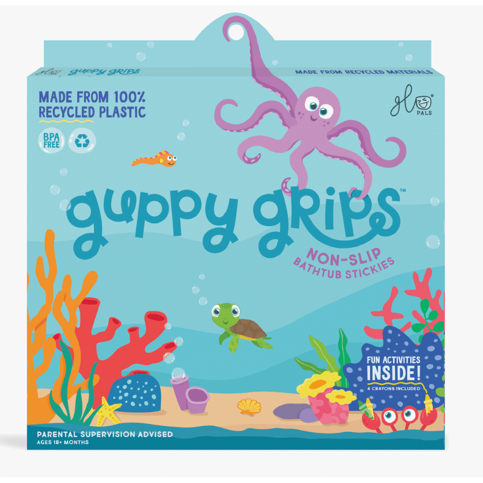 Glo Pals Guppy Bath Grips – The Natural Baby Company