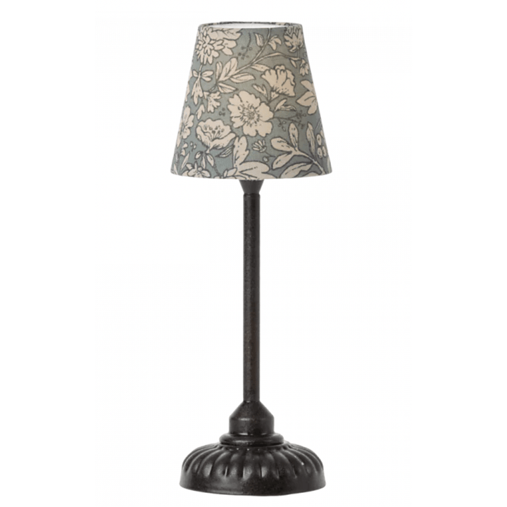 Maileg Vintage Lamp, Mouse- Anthracite Dollhouses and Access. Maileg   
